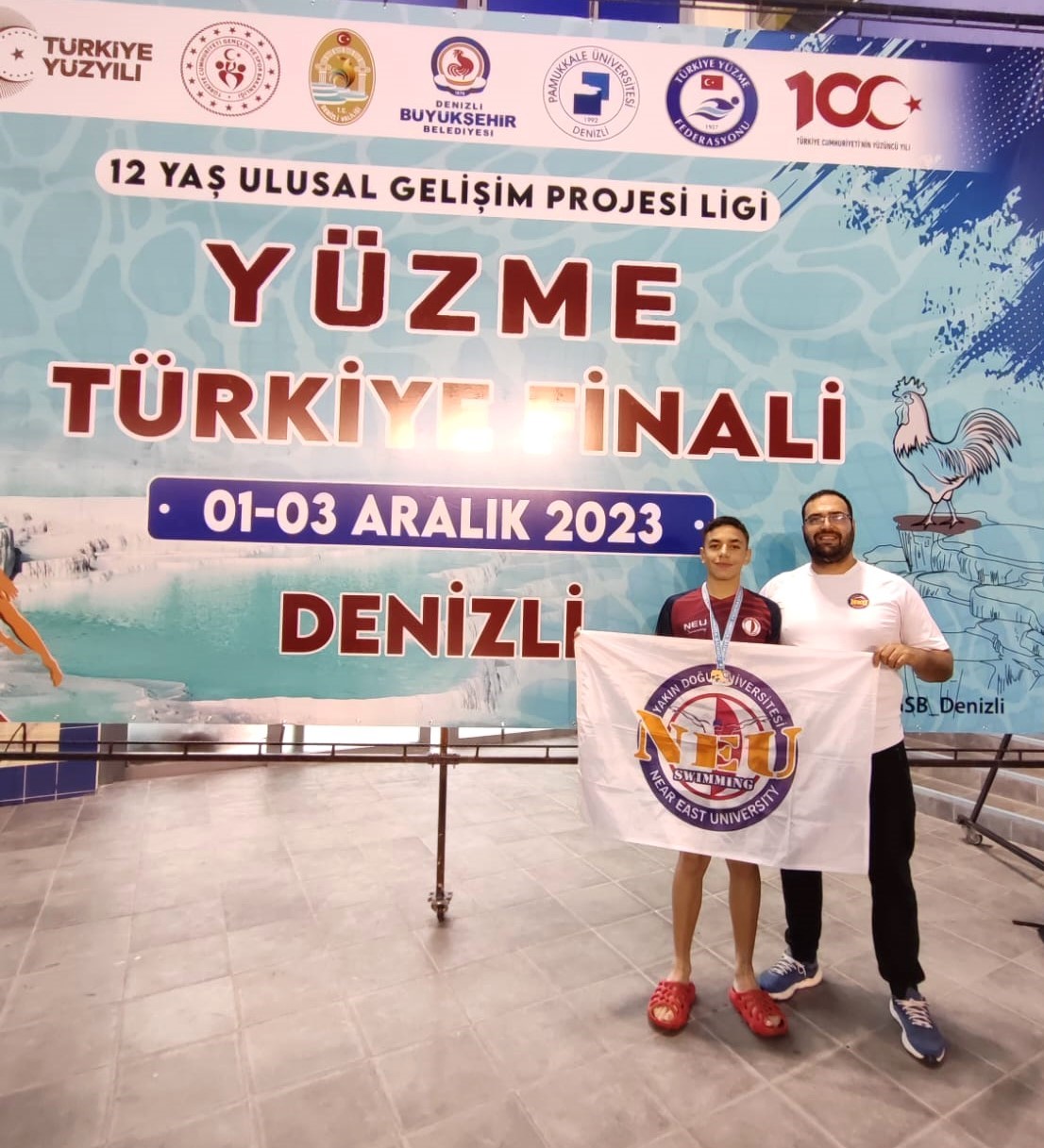 Genç yüzücü Akman Tüzünkan rekorlarla KKTC’ye döndü