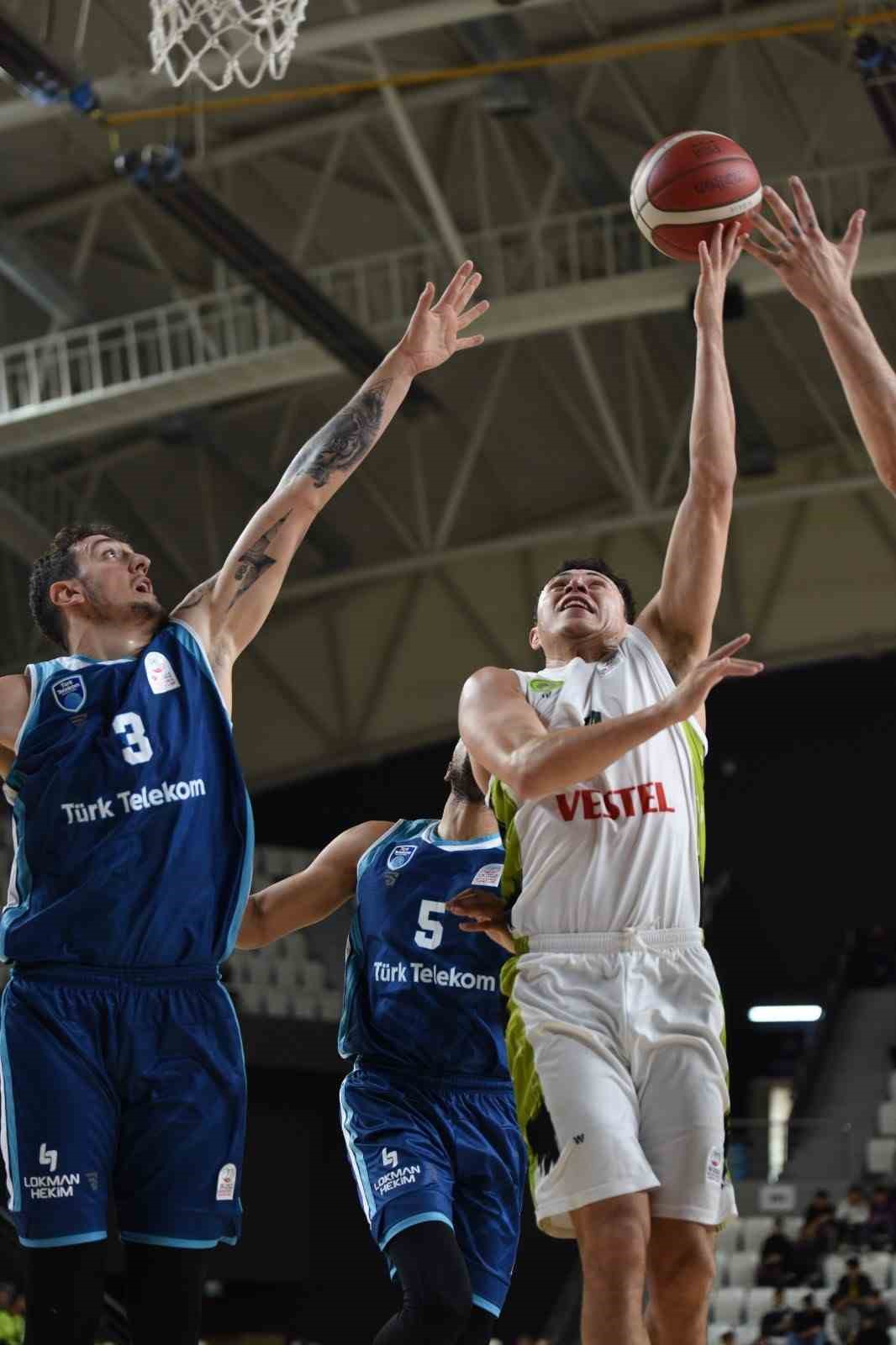 TBL Süper Ligi: Manisa BBSK: 81 - Türk Telekom: 67