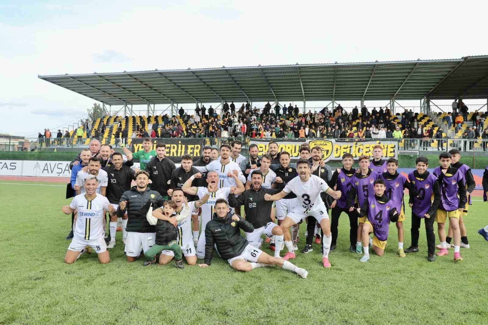 TFF 3. Lig: Aliağaspor FK: 2 - Gümüşhane Sportif Faaliyetler: 1