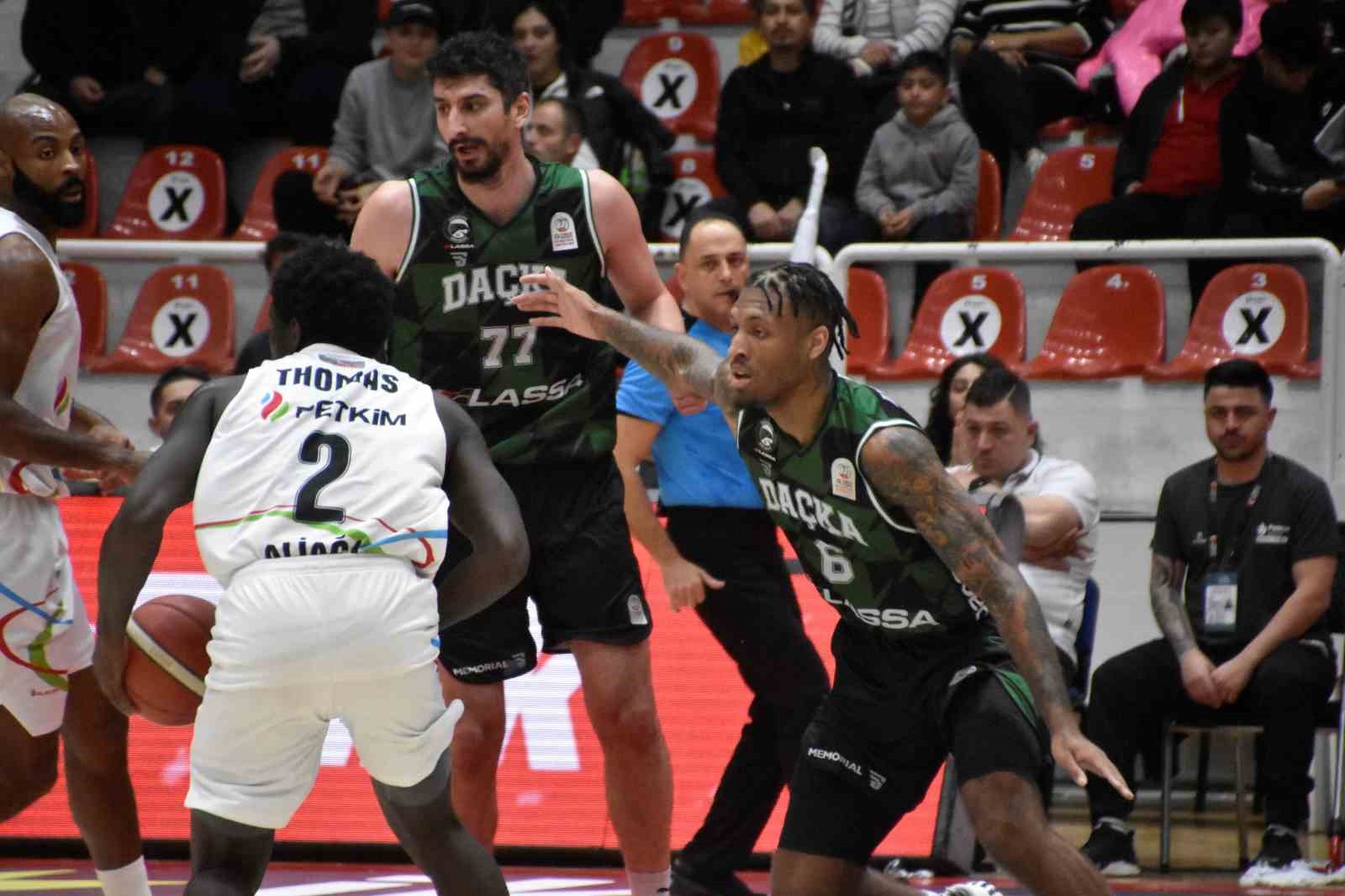 Türkiye Sigorta Basketbol Süper Ligi: Aliağa Petkimspor: 112 - Darüşşafaka: 78