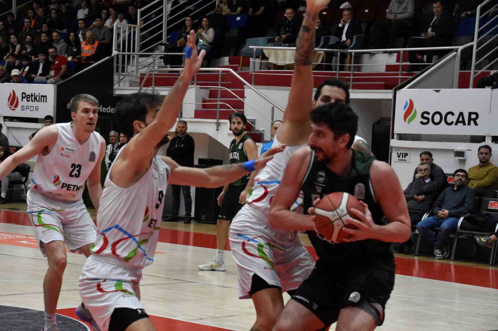 Türkiye Sigorta Basketbol Süper Ligi: Aliağa Petkimspor: 112 - Darüşşafaka: 78