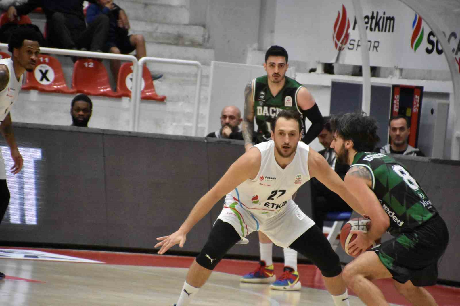 Türkiye Sigorta Basketbol Süper Ligi: Aliağa Petkimspor: 112 - Darüşşafaka: 78