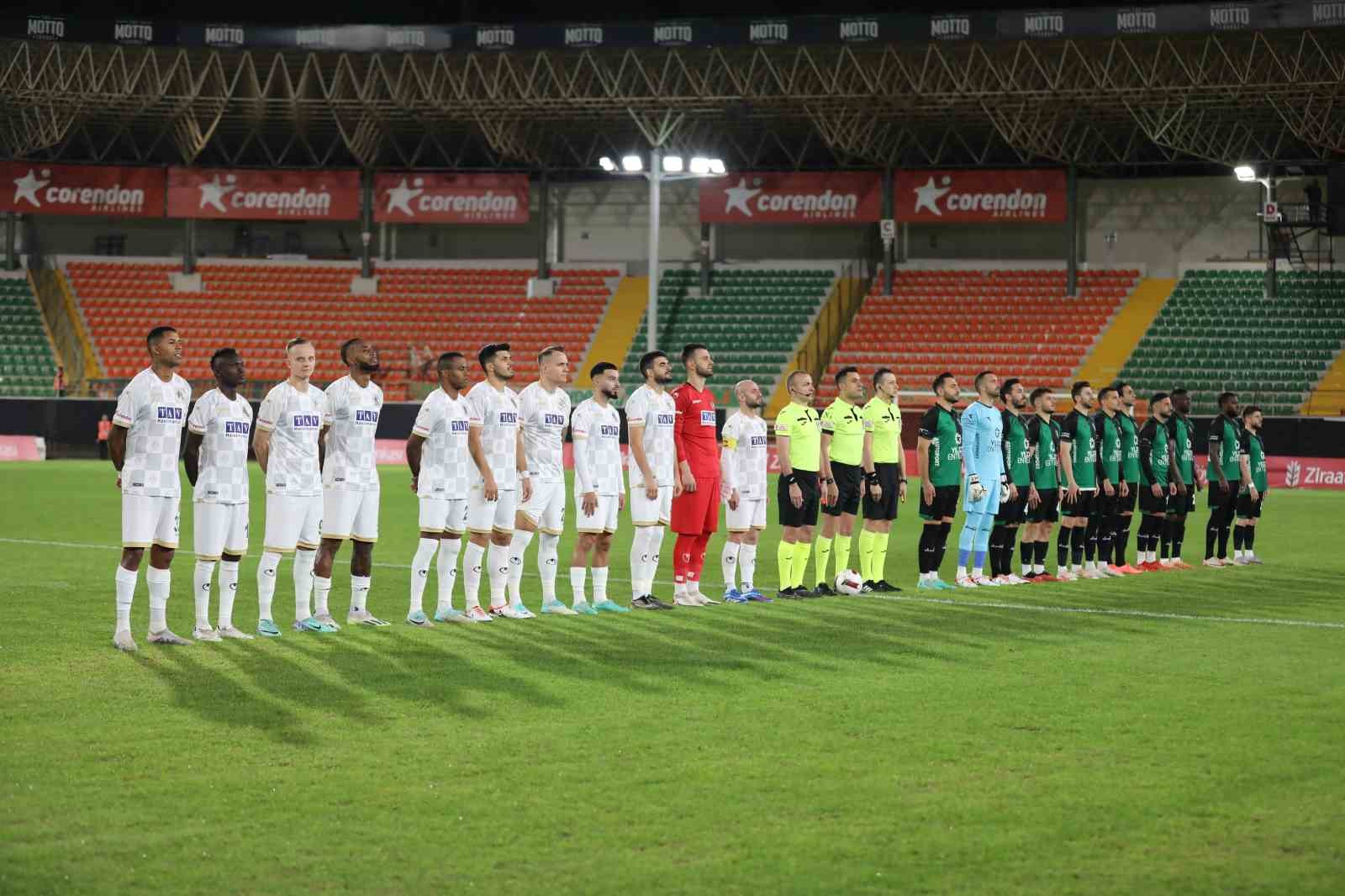 Ziraat Türkiye Kupası: Corendon Alanyaspor: 1 - Kocaelispor: 0