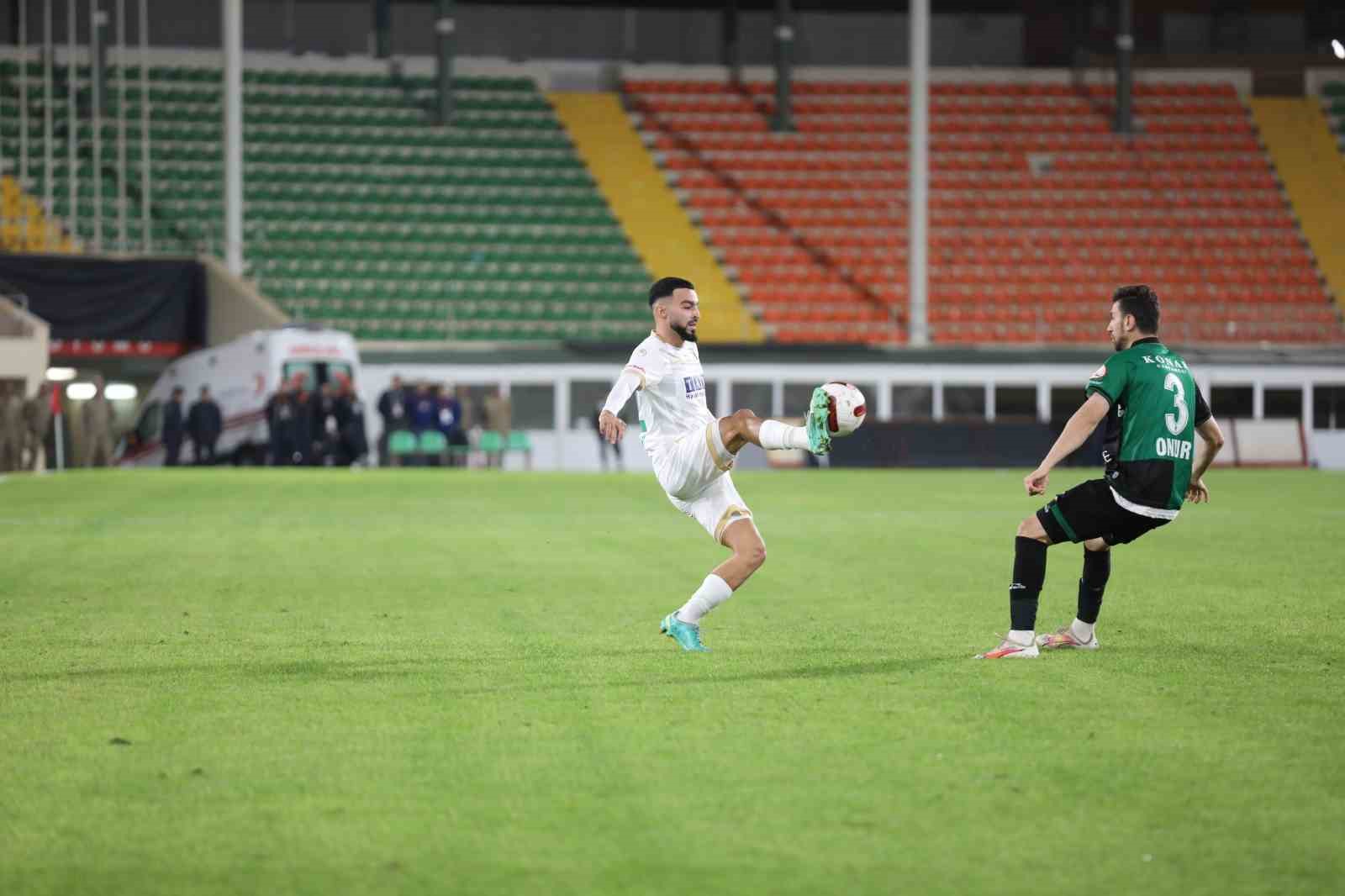 Ziraat Türkiye Kupası: Corendon Alanyaspor: 1 - Kocaelispor: 0