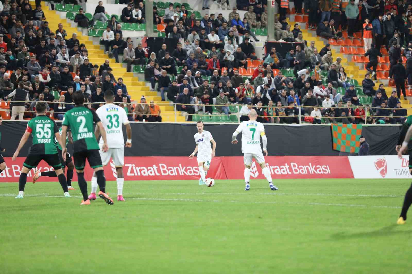 Ziraat Türkiye Kupası: Corendon Alanyaspor: 1 - Kocaelispor: 0