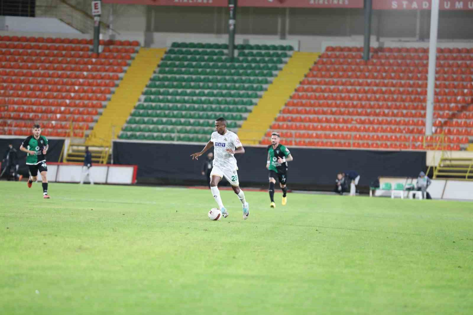 Ziraat Türkiye Kupası: Corendon Alanyaspor: 1 - Kocaelispor: 0