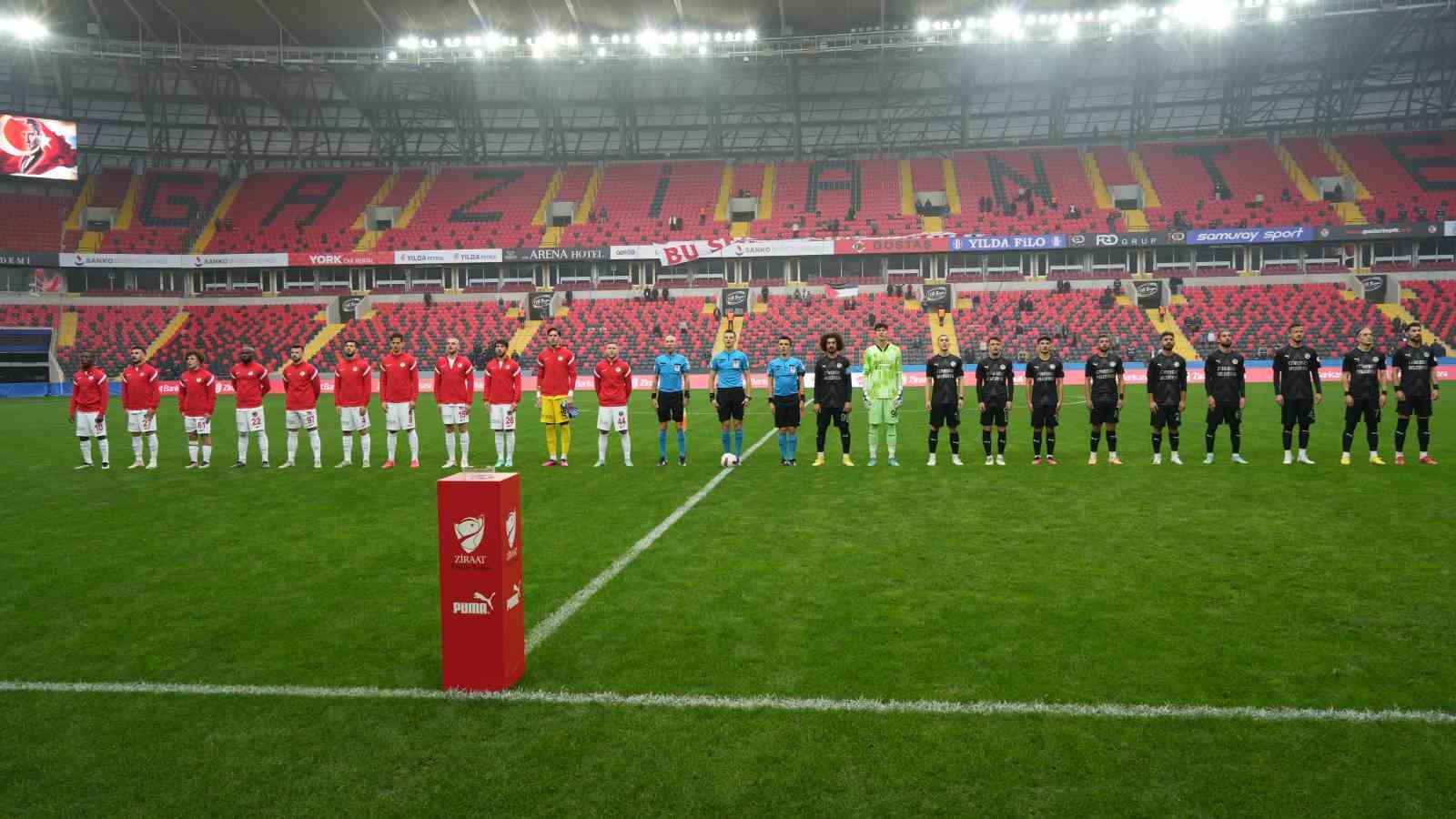 Ziraat Türkiye Kupası: Gaziantep FK: 2 - Etimesgut Belediyespor: 1