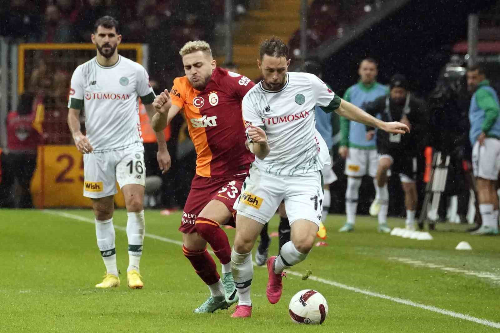 Trendyol Süper Lig: Galatasaray: 3 - Konyaspor: 0 (Maç sonucu)