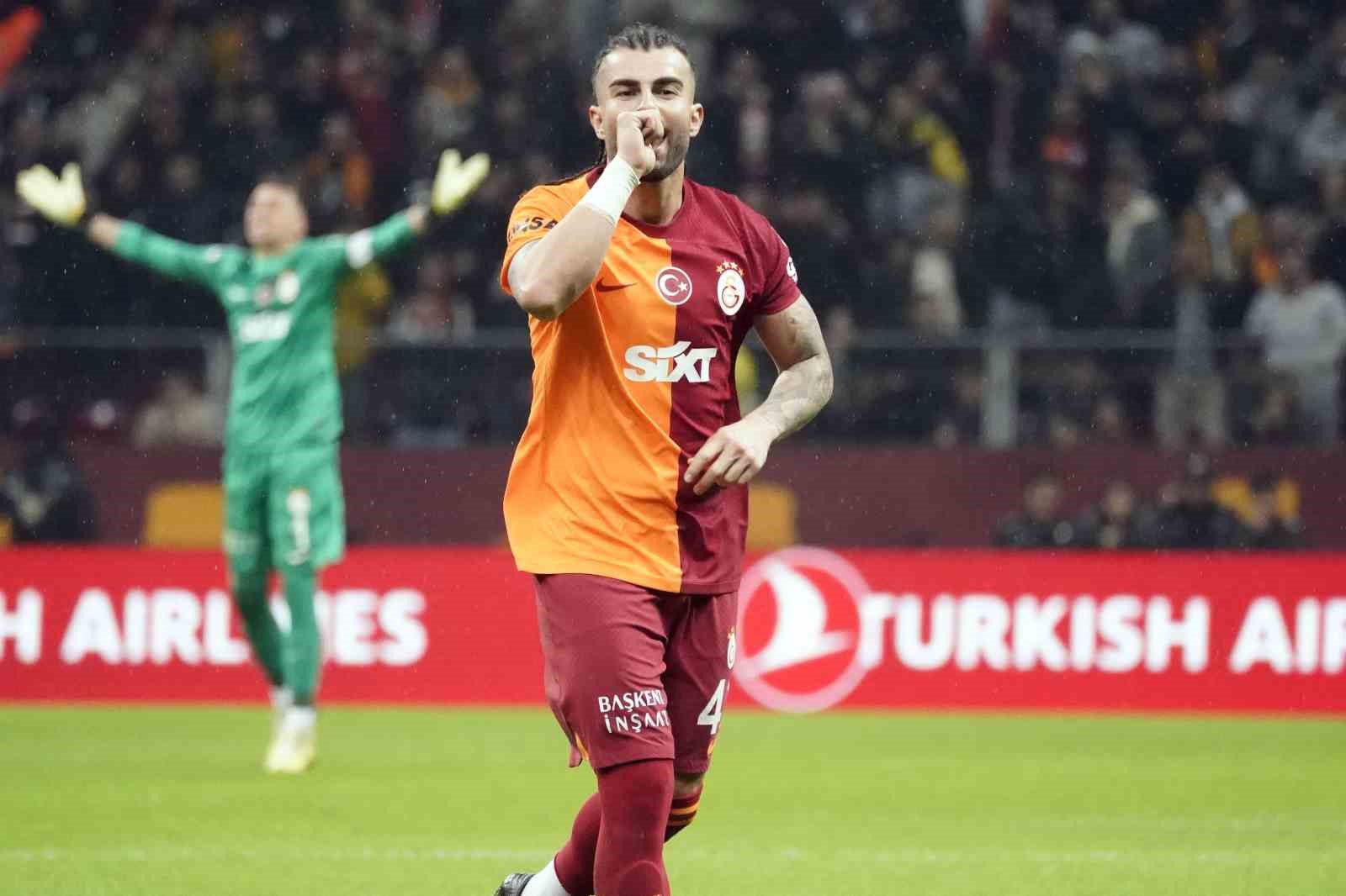 Trendyol Süper Lig: Galatasaray: 3 - Konyaspor: 0 (Maç sonucu)