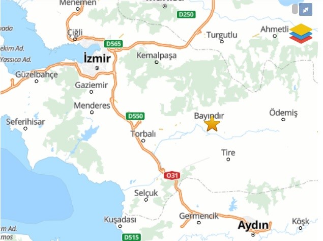 İzmir’de 4.2 büyüklüğünde deprem