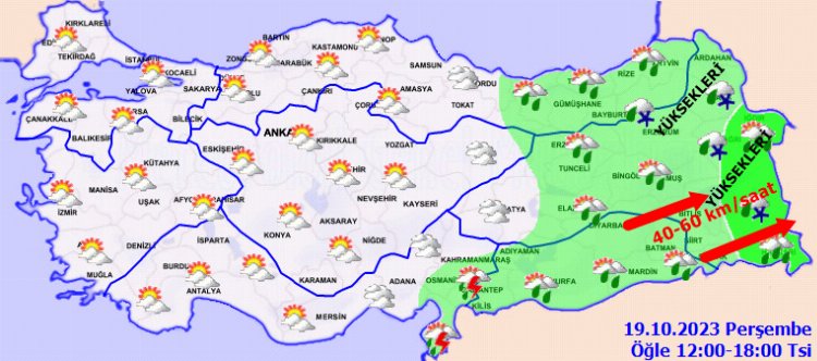 Bugün hava nasıl olacak? Doğuya yılın ilk karı düşüyor