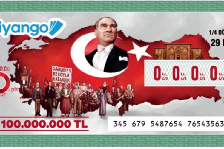 29 Ekim'e özel ikramiye 100 milyon TL