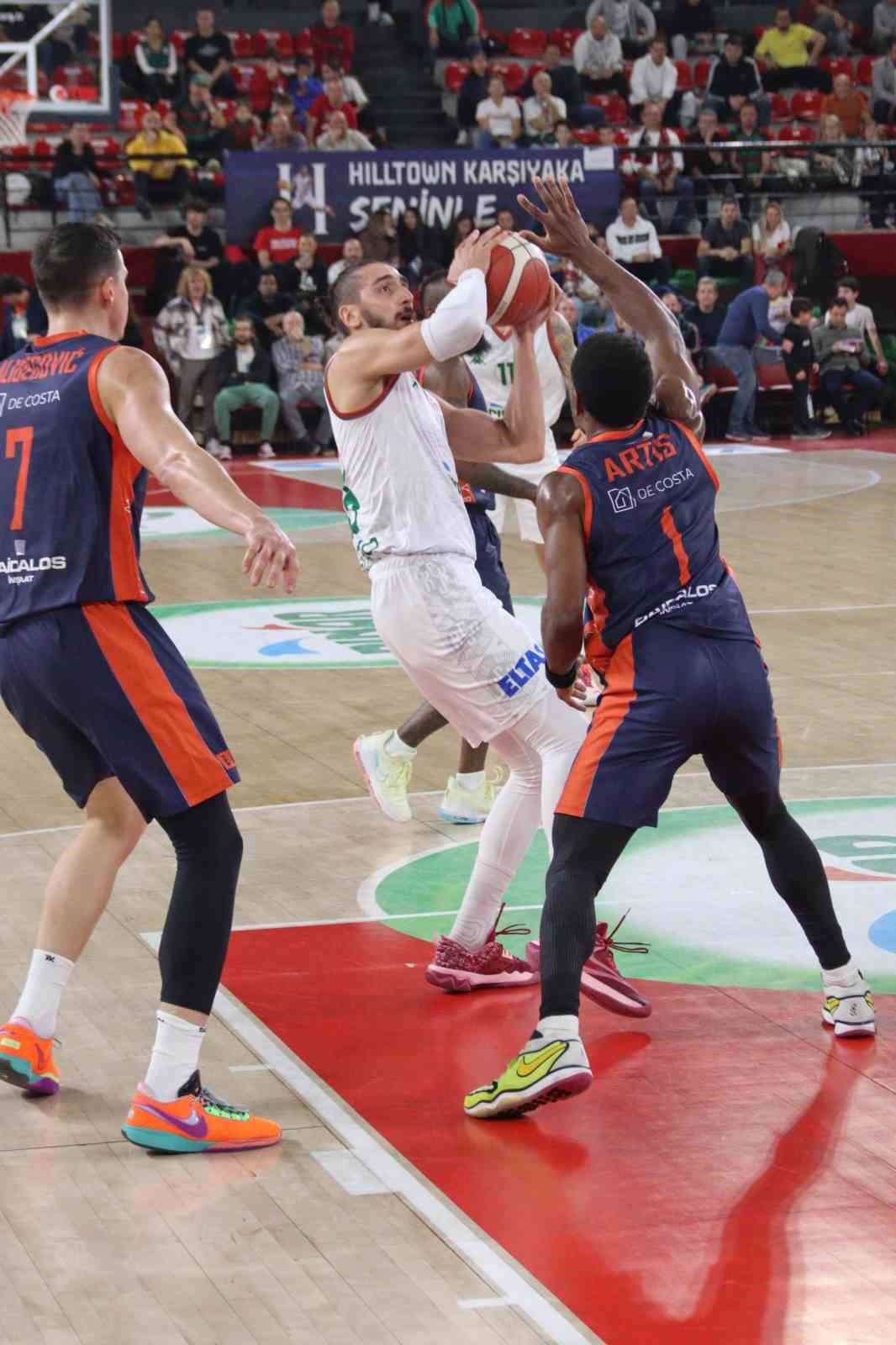 Basketbol Süper Ligi: P. Karşıyaka: 90 - Çağdaş Bodrumspor: 82