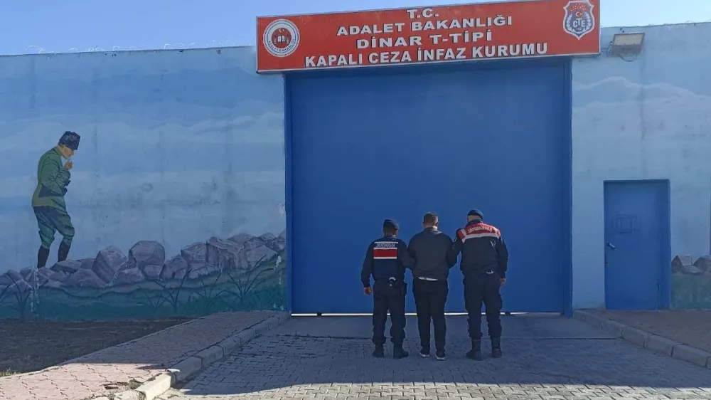 Hapis Cezası Bulunan Şahıs Dinar'da Yakalandı