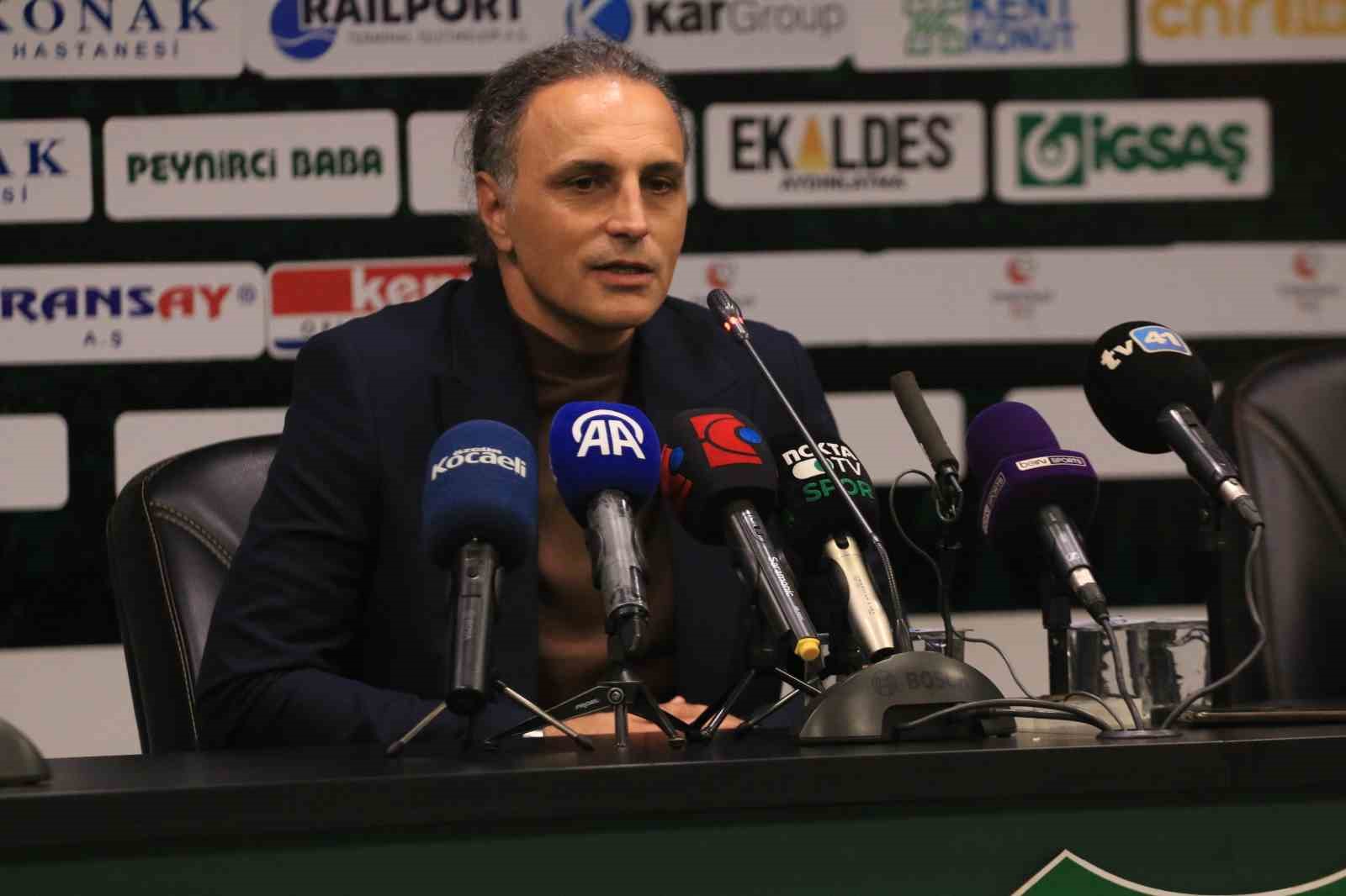 Kocaelispor - Ümraniyespor maçının ardından