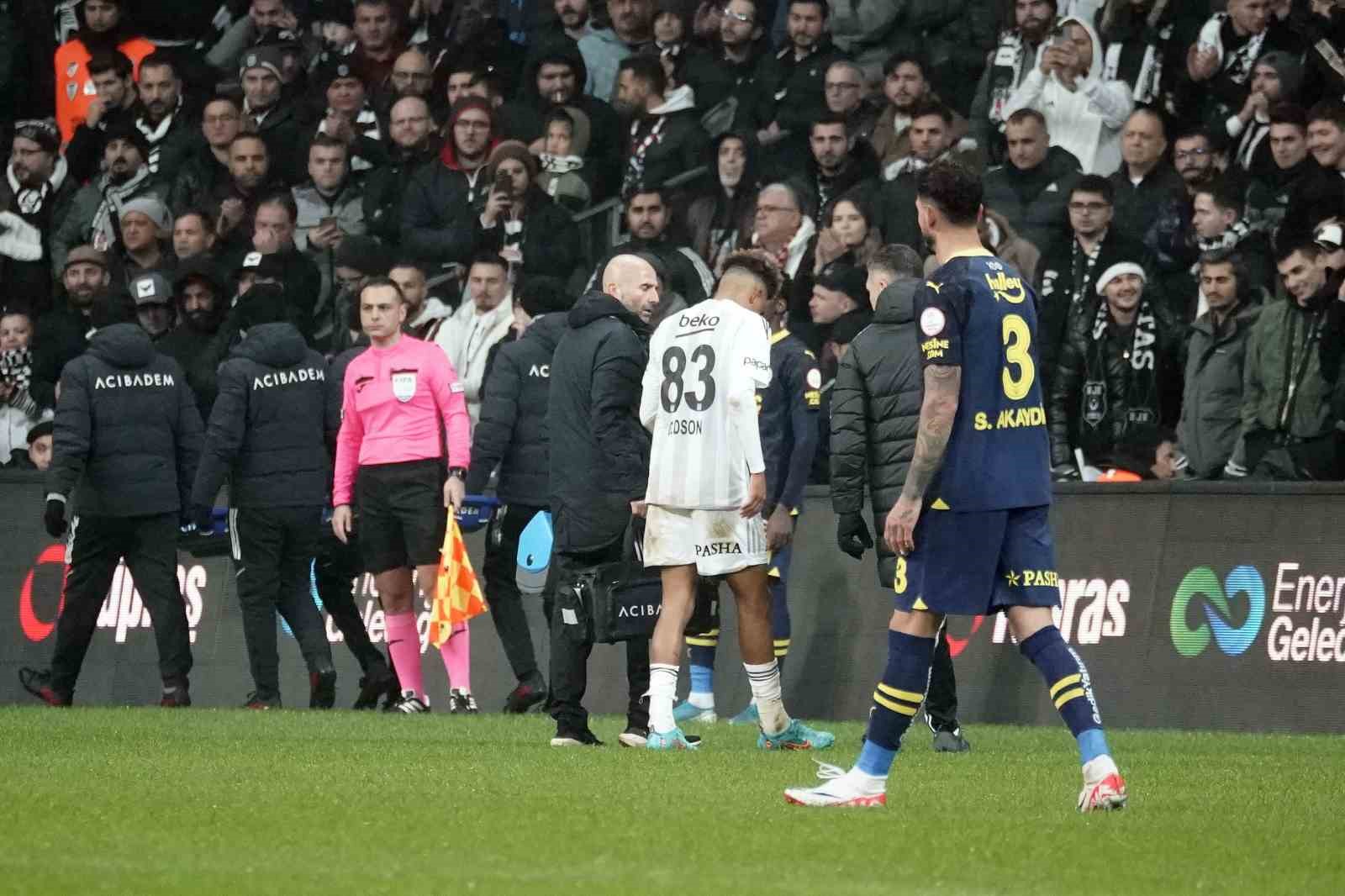 Beşiktaş’tan sakatlık açıklaması