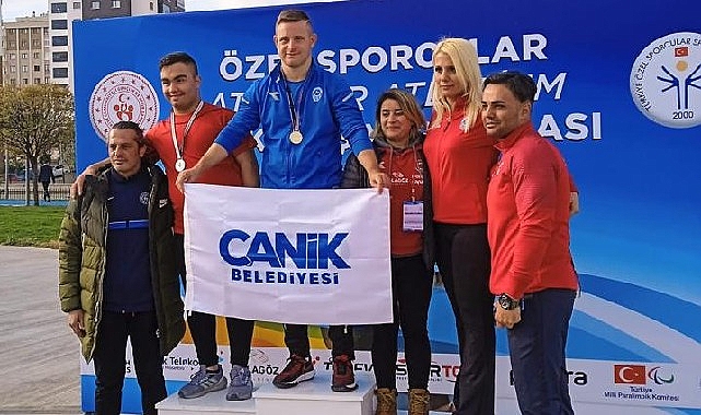 Canikli Milli Sporcu Ali Topaloğlu Rekorlara Doymuyor