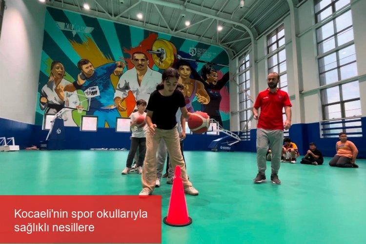 Kocaeli’nin spor okullarıyla sağlıklı nesillere