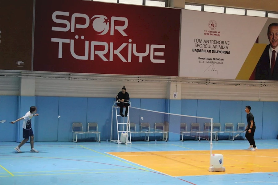 Afyon'da Badminton Şampiyonları Belli Oldu