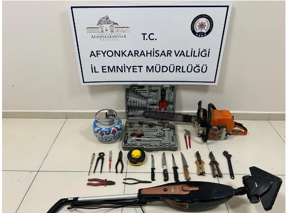 Afyon'da 4 Ayrı Yerde Hırsızlık: Şüpheliler Yakalandı