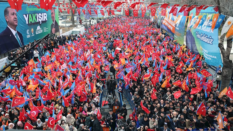 Cumhurbaşkanı Erdoğan’ın Afyonkarahisar Mitingine Sandıklı Damgası