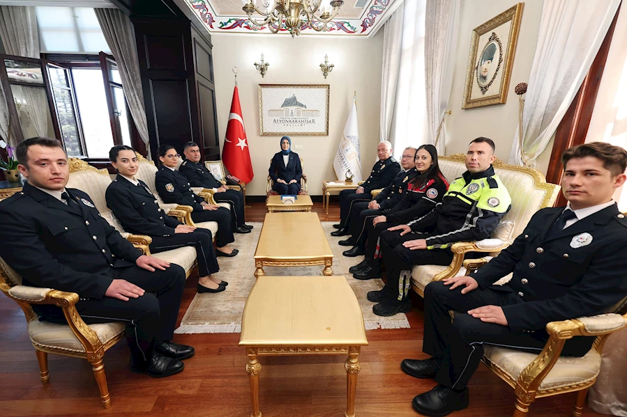 Vali Yiğitbaşı, Polis Haftası Dolayısıyla Emniyet Personelini Kabul Etti