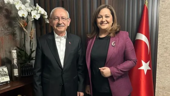 Burcu Köksal, Kemal Kılıçdaroğlu'nu Ziyaret Etti