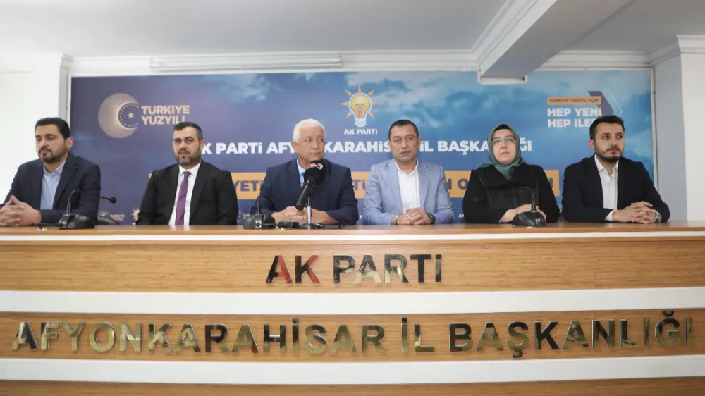 AK PARTİ İL BAŞKANLIĞINDAN BASIN AÇIKLAMASI