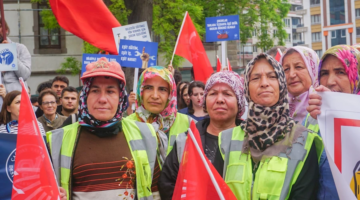 AFYONKARAHİSAR, 1 MAYIS İŞÇİ BAYRAMI'NI COŞKUYLA KUTLADI