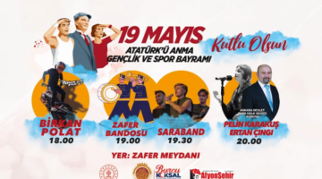 19 Mayıs Atatürk'ü Anma Gençlik ve Spor Bayramı Etkinlikleri