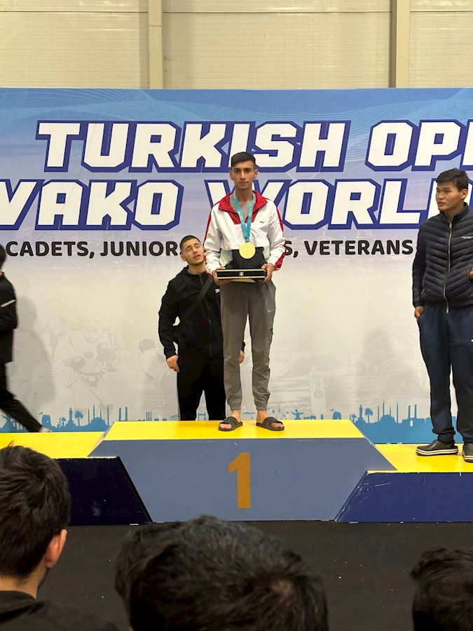 Afyonkarahisarlı Görgülü, 9. Uluslararası Kick Boks Dünya Kupasında Şampiyon Oldu