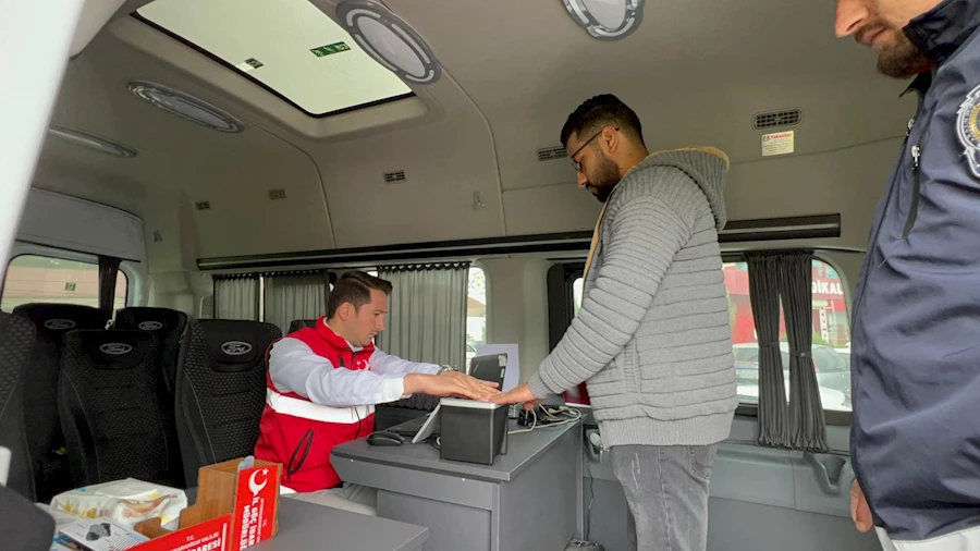 Afyonkarahisar’da "Mobil Göç" Uygulaması ile Birçok Yabancı Sorgulandı