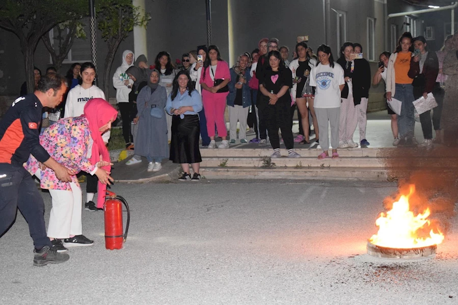 Afet Farkındalık ve Güvenlik Eğitimi Verildi