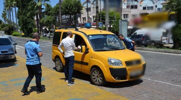 Alanya’da halk otobüsleri ve taksiler denetlendi