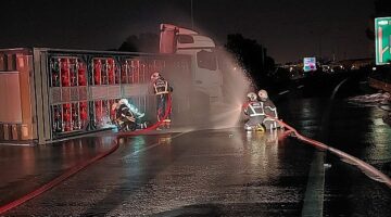 Aydın Büyükşehir Belediyesi İtfaiye Daire Başkanlığı ekipleri bir facianın daha önüne geçti