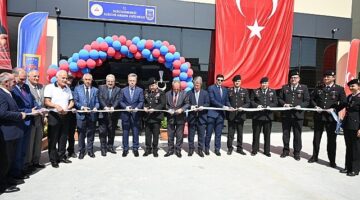 Belediye Başkanımız Mazlum Nurlu, Salihli Organize Sanayi Bölgesi’nde Jandarma Asayiş Noktası açılışına katıldı