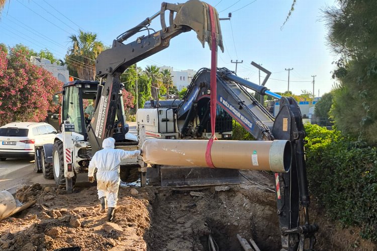 Bodrum’da arızalanan hatlara müdahale sürüyor