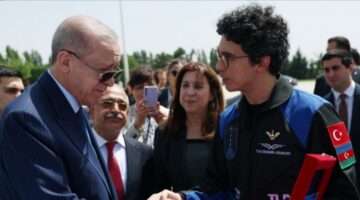 Cumhurbaşkanı Erdoğan, Türkiye’nin ikinci astronotu Atasever ile görüştü