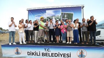 Dikili’de Düğün Salonu Temeli Atıldı