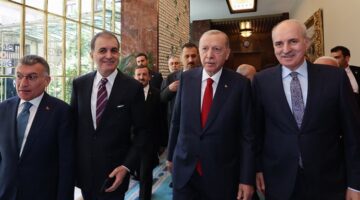 Erdoğan’dan Kurtulmuş’a ziyaret