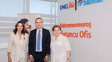 ING Türkiye, Habitat Derneği ve KAGİDER iş birliği ile Kahramanmaraş’ın yeniden kalkınmasına destek