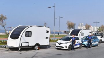 Karavan park alanlarının tespiti için düğmeye basıldı