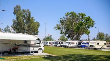 Karavan Park’a tatilci akını