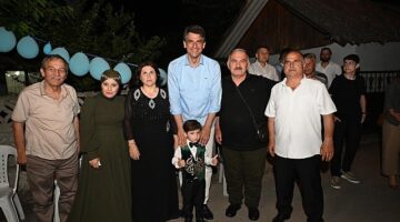 Kartepe Belediye Başkanı Av.M.Mustafa Kocaman, hemşehrilerinin en mutlu günlerinde yanlarında olmaya devam ediyor