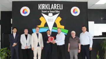 Kırklareli TSO, Shang Jian’ı ağırladı