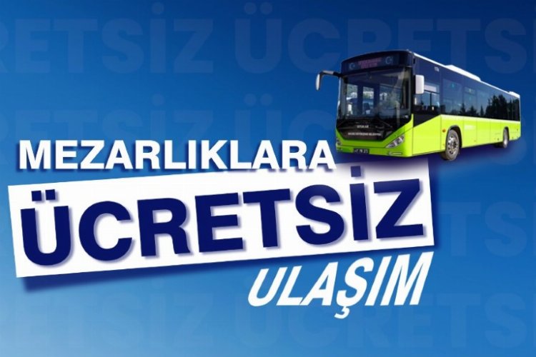 Kocaeli’den bayramda mezarlıklara ücretsiz ulaşım