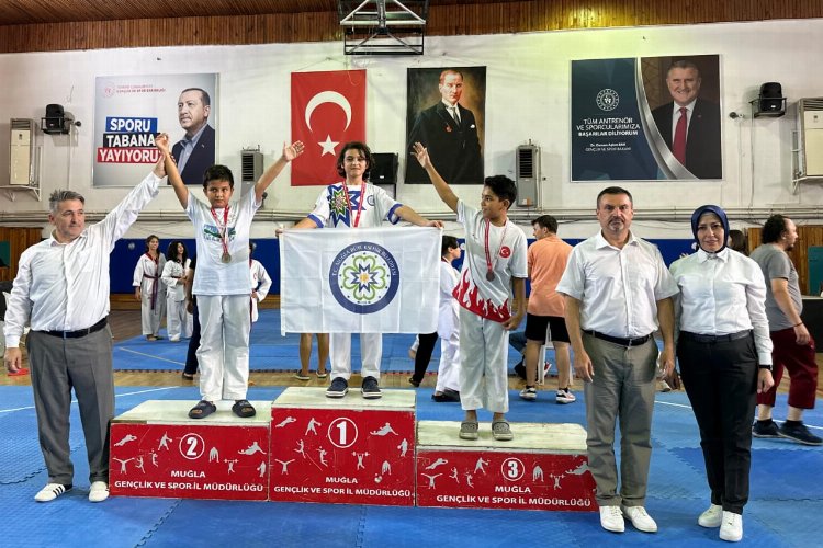 Muğlalı taekwondocular İl Şampiyonu oldu