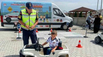 Özel öğrencilere trafik güvenliği eğitimi