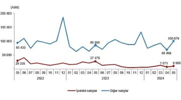 Tüik: Türkiye genelinde Mayıs ayında 110 bin 588 konut satıldı