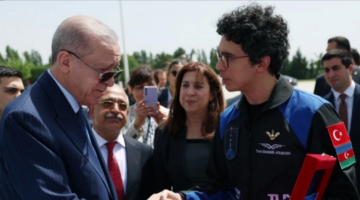 Cumhurbaşkanı Erdoğan, Türkiye’nin ikinci astronotu Atasever ile görüştü